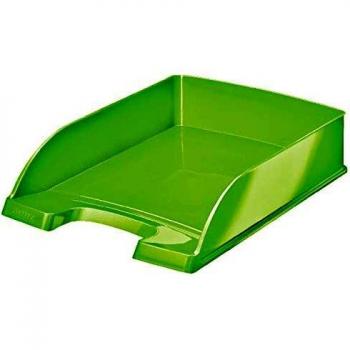 Bandeja de correo Leitz WOW A4 Verde Metalizado Plus