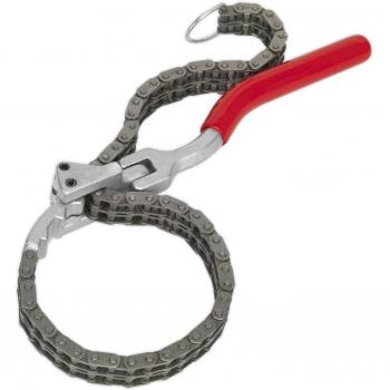 Llave de cadena para cartucho de deshumidificador de aire SEALEY CV936 - Diámetro 60-160mm - Comercial