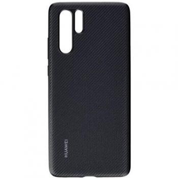 Huawei Funda PU Negra para Huawei P30 Pro