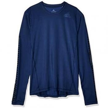 adidas Ask FTD GFX LS Camiseta de Manga Larga, Hombre, Tech Indigo, 2XL