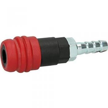 Acoplador de seguridad para aire comprimido de 2 etapas con boquilla, 11 mm - KS Tools 999.9097