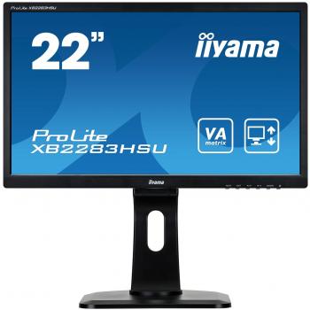 Cámara IP Dahua Lite IPC-HFW2221RP-VFS-IRE6 2MP Full HD con visión nocturna y compresión H.264/MJPEG, 30fps. Monitor LED iiyama ProLite XB2283HS