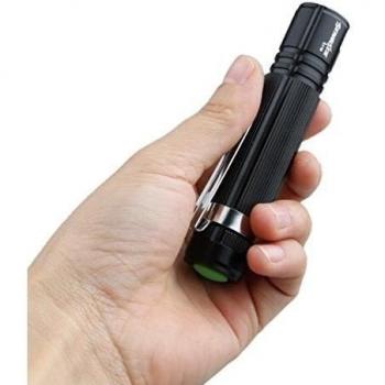 Mini Rcool CREE Q5 LED 120 Lúmenes Lámpara Linterna Antorcha AA 14500 Batería