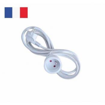 Prolongador eléctrico sistema FRANCES 4 metros blanco
