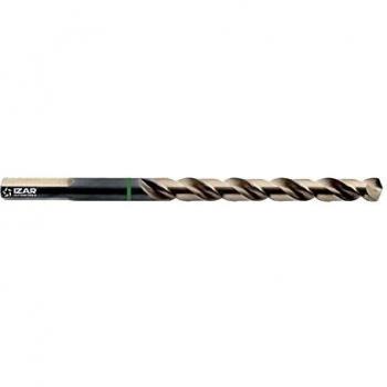 Izar 25762 Broca Mango Cilíndrico Multi Inox, Serie Corta, HSSE 5% Co, Negra + Oro, 1021, DIN 338 W, 4.50 mm Diámetro Corte