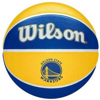 Balón de baloncesto Wilson Golden State Warriors amarillo y azul tamaño 7