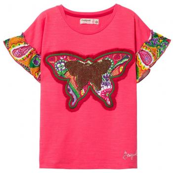 Desigual Girl Knit T-Shirt Short Sleeve
