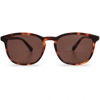 Messy Weekend SEAN Carey Marrón Gafas de Sol para Hombre Tortoiseshell 55 Lentes