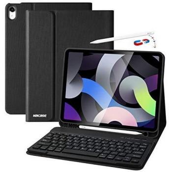 Funda Teclado iPad 10.9, Funda iPad 2020 con Ranura para Lápiz y Español