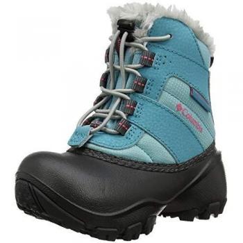 Columbia Childrens Rope Tow III Waterproof, Botas de Nieve para Niñas, Azul