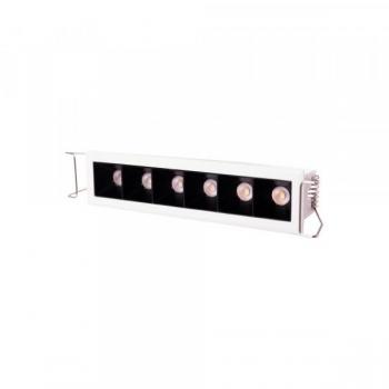 Foco Downlight LED 8W 612Lm 4200ÂºK Rectangular PRO SMD3030 50.000H [JW-8W-M-W]