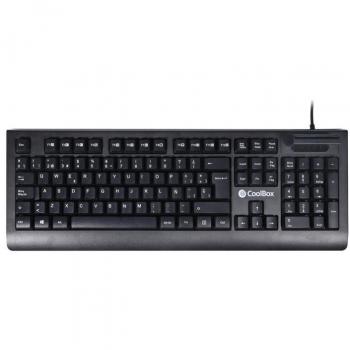 Teclado Coolbox con lector DNIe 4.0 (COO-TEC04DNI)
