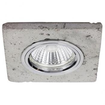 Foco Led Ledsdream Epikasa - Cemento, Metal, Cromo, 8,8x8,8x6 cm