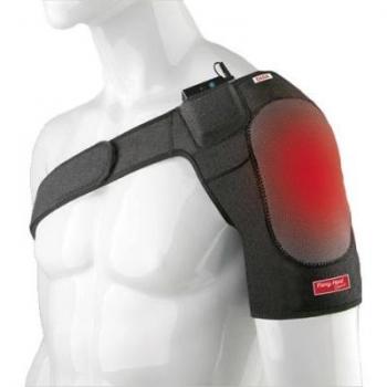 Daga Vendaje Térmico Hombro - Neopreno, Calor y compresión, Autonomía 90 Min, Cargador