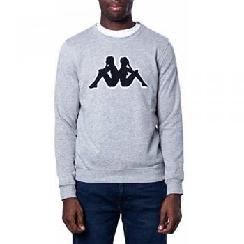 Kappa Sudadera Hombre Small Gris