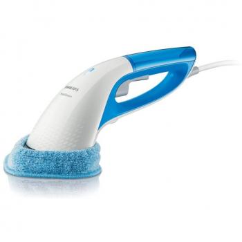 Philips FC7012/01 - Vaporeta de mano MultiSteam, 1400W con boquilla de precisión, 4 almohadillas de microfibra incluidas, limpia fácilmente las manchas resistentes y la grasa de las superficies lisas