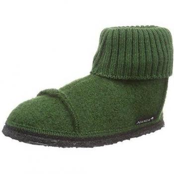 Nanga 0001 - Zapatillas de casa de fieltro unisex, color verde