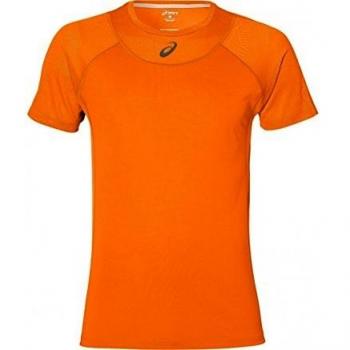 Asics M Athlete Cooling Top, Hombre, Naranja