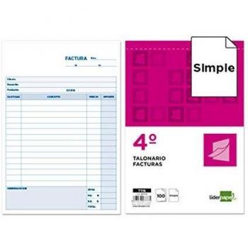 Liderpapel T116 - Talonario facturas