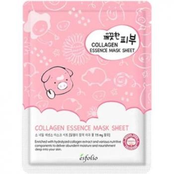 esfolio - Pure Skin Collagen Essence Mask Sheet Set of 10 Pieces