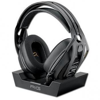 Auriculares gaming Nacon Rig 800 Pro HD, Inalámbrico, 24h autonomía, Para PC, Negro