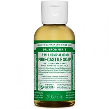 Dr. Bronner´S Jabon Liquido Almendras 60Ml. 1 Unidad 100 g