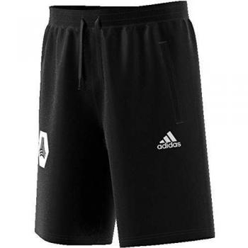 adidas Tan Logo Sweatshort Pantalón Corto, Hombre, Black, 3XL