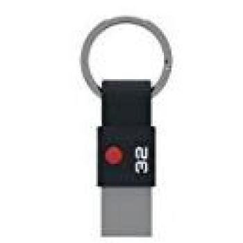 Pen Drive Emtec T100 32GB Nano Ring USB 3.1 Sin Tapón Negro/Silver