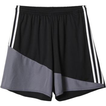 adidas Regi 16 Sho - Pantalón corto para hombre, color negro / blanco / gris, talla 128
