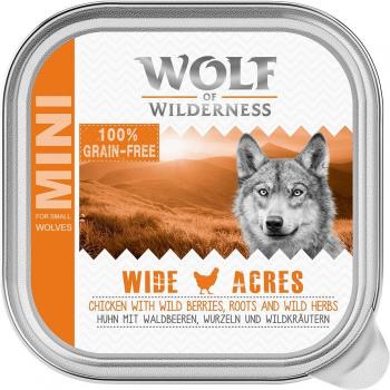 Wolf of Wilderness Adult Wide Acres - Pollo - Multipack 24 x 150 g Terrinas