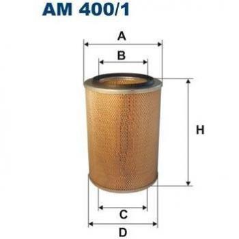 Filtro de aire FILTRON AM 400/1 - Filtro de aire para vehículos, diseño específico para compartimentos de motor, alta eficiencia en la filtración del aire, fácil instalación, fabricado con materiales de calidad que garantizan durabilidad