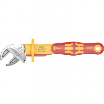 Llave de boca autoajustable Joker 6004 M VDE - Wera, Llave de tuercas con diseño autoajustable, aislada para trabajos eléctricos hasta 1000V, fabricada en acero al cromo