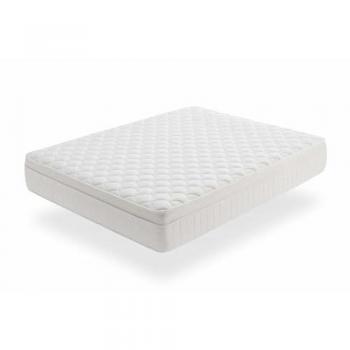 Colchón Box Spring Premier, Muelles Ensacados, 30cm, 80x190 cm, Colchón Viscoelástico, Alta Durabilidad, Antiácaros