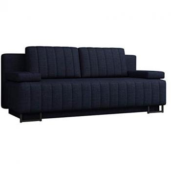 Sofá-cama Columbus 152 con caja de ropa de cama, muebles ya montados, 200 x 90 x 90 cm