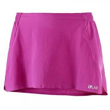 Salomon S-Lab Light 4 W Falda, Mujer, Rosa