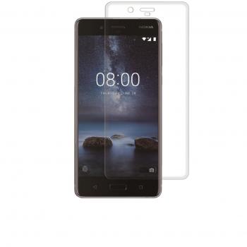 Muvit MUTPG0310 - Protector de Pantalla Tempered Glass de 0.33 mm, 3D Curvo, para Nokia 8