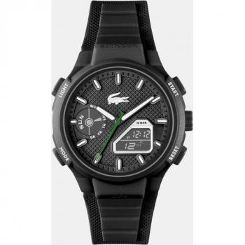 Reloj de Hombre Lacoste LC33 Cronógrafo de Silicona Negra