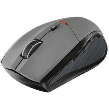 Trust - LongLife ratón inalámbrico para PC, Tablet - Gris