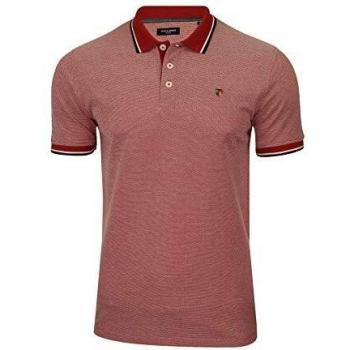 Jack & Jones Bluwin Regular Fit Polo Shirt for Men - Red XL