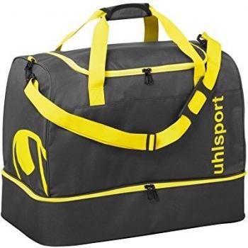 UHL 100425605 Essential 2.0 Players Bolso de Gimnasio, 45 cm, 75 litros, Anthracita/Fluo Amarillo