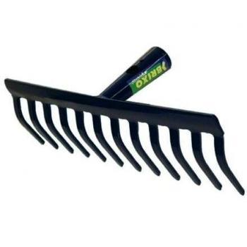 Rastrillo de Acero Sin Mango 16 Dientes Brixio 43 cm