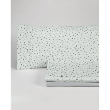 Juego de sábanas Iber Azul - Cama de 150, 4 piezas