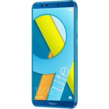 Smartphone Honor 9 Lite, Pantalla de 5.65 (14.3 cm), Memoria Interna de 64GB, RAM de 4GB, Cámara de 13MP, Sistema Android 8.0 - Color Azul
