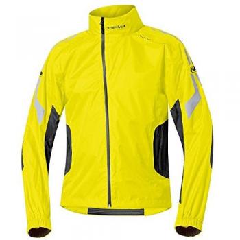 Held Wet Tour - Chaqueta impermeable, Mujer Hombre, 6411-058, negro-amarillo neón, medium