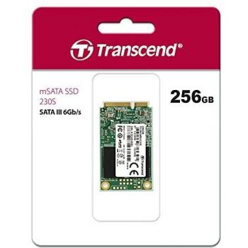 Transcend MSA230S 256 GB SATA III 6 Gb/s mSATA Internal Solid State Drive