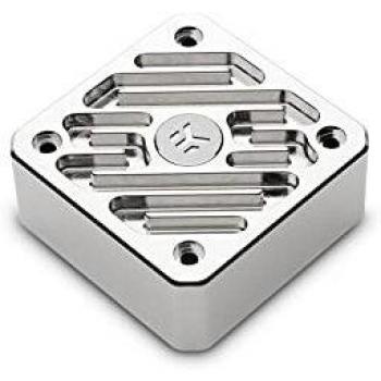 EK-Quantum Convection DDC Pump Premium CNC Machined Aluminium Cover - Nickel