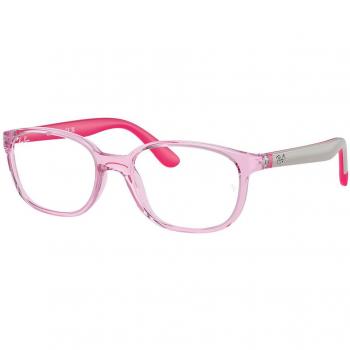Ray-Ban Kids RY1632 3976 Bambino Panthos Eyeglasses Pink Size 48 - Free Lenses - HSA/FSA Insurance - Blue Light Block Available