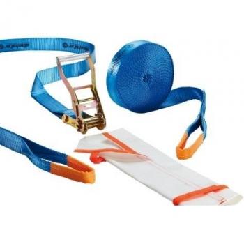 Slackstar SL81793-15 - Slackline, Color Azul, Talla 15 m Länge, 50 mm Bandbreite
