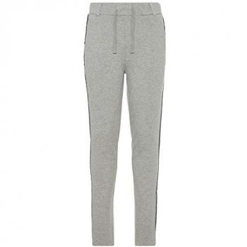 NAME IT Pantalones Deportivos NIÑA Lea - 152, Grey Melange