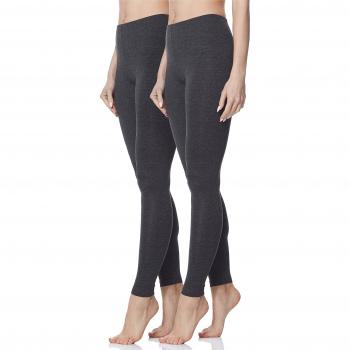 Merry Style Lote de 2 Leggins Largos Mallas Deportivas Mujer MS10-143